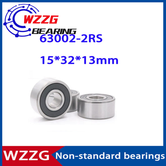 WZZG 63002-2RS Non-standard Ball Bearings 15*32*13 mm  ( 10 Pcs ) 153213 Bearing