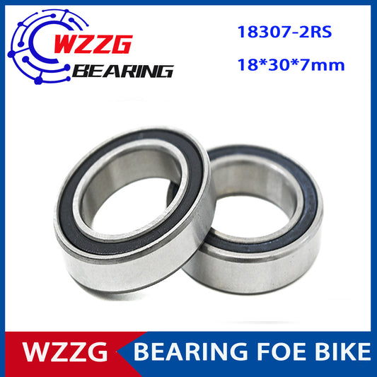 Bicycle special bearing non-standard bearing 18307-2RS (2pcs/lot) inner diameter 18 outer diameter 30 width 7mm bicycle hybrid ceramic bearing