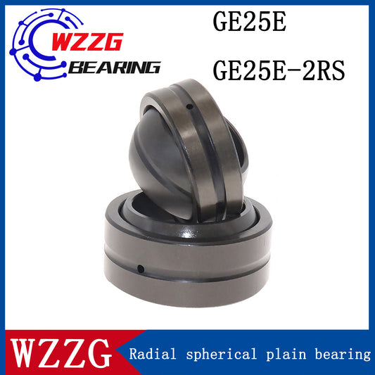 WZZG GE25E 10pcs/lot Joint Bearings GE Series Spherical Plain Radical Bearings GE25E-2RS Size 25*42*20 mm