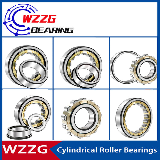 WZZG 1PCS High quality cylindrical roller bearings N309 NJ309 NU NUP309 RN RNU NF309EM N NJ NU309E 45*100*25 mm