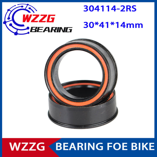 Mountain Bike Hubs Bearings 304114-2RS(2pcs/lot) Front Bowl Bicycle Bearings 304114-2RS 30*41*14mm