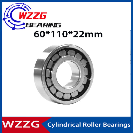 WZZG 1PCS High quality cylindrical roller bearings N212J NJ NU212J NCF212 NJ212V  60*110*22mm