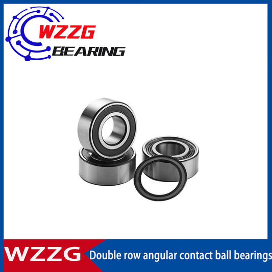 WZZG 5305-2RS(2pcs/lot) High quality double row angular contact ball bearing 25*62*25.4 mm