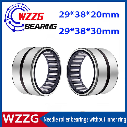 WZZG 4pcs needle roller bearings NK29/20 NK29/30 29*38*20mm 29*38*30mm