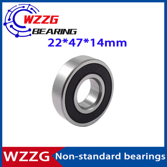 6204/22-2RS 2Pcs/lot High quality Non-standard bearings 22*47*14mm deep groove ball bearing