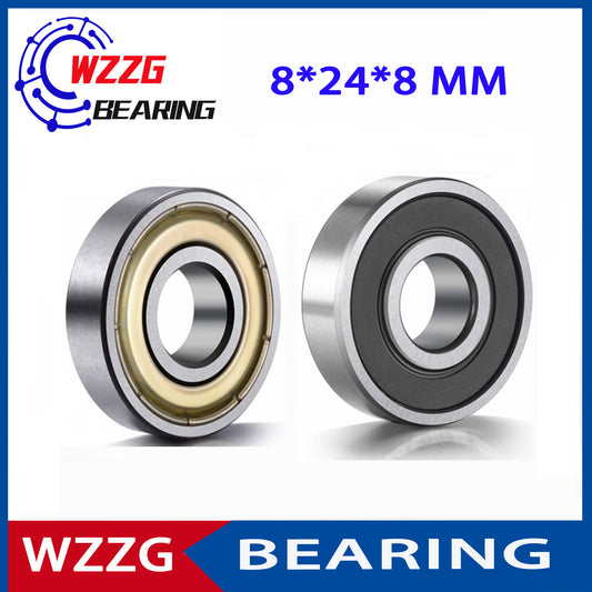 WZZG 20PCS Double Shroud Miniature Stainless Steel Bearing 628  S628ZZ 2RS