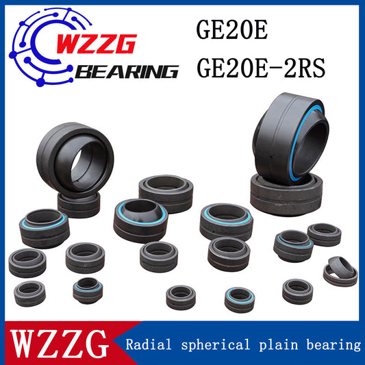 WZZG GE20E 10pcs/lot Joint Bearings GE Series Spherical Plain Radical Bearings GE20E-2RS Size 20*35*16 mm