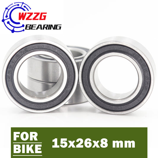 10Pcs/lot Boutique bicycle rear wheel hub bearing MR15268 15268-2RS inner diameter 15 outer diameter 26 width 8