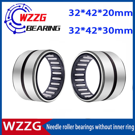 WZZG 4pcs needle roller bearings NK32/20 NK32/30 32*42*20mm 32*42*30mm