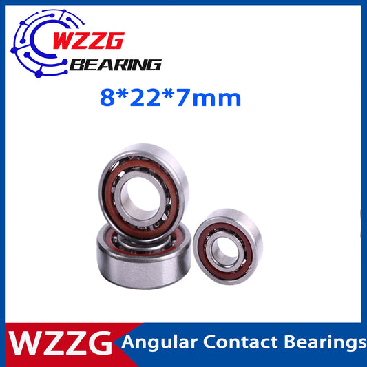 708C 10pcs/lot 708 8*22*7mm Miniature Angular Contact Bearings