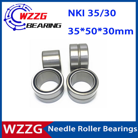 WZZG NKI 35/20  NKI 35/30 ( 2 PCS/lot )bearings  35*50*20  35*50*30mm solid ring needle roller bearing with inner ring