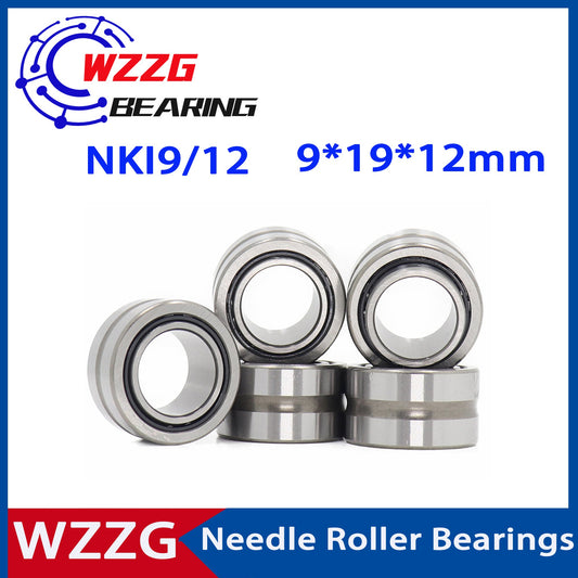 WZZG NKI 9/12 bearing 9*9*12 mm ( 6 PC/lot ) solid ring needle roller bearing with inner ring NKI 9/12 bearing