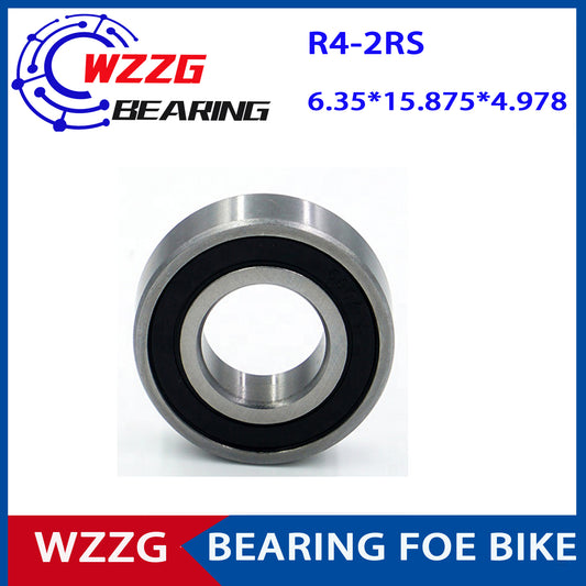 R4ZZ R4-2RS 20Pcs/lot Bicycle special inch bearings 6.35*15.875*4.978mm
