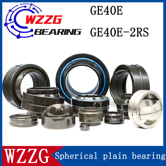 WZZG GE40E 4pcs/lot Joint Bearings GE Series Spherical Plain Radical Bearings GE40E-2RS Size 40*62*28 mm