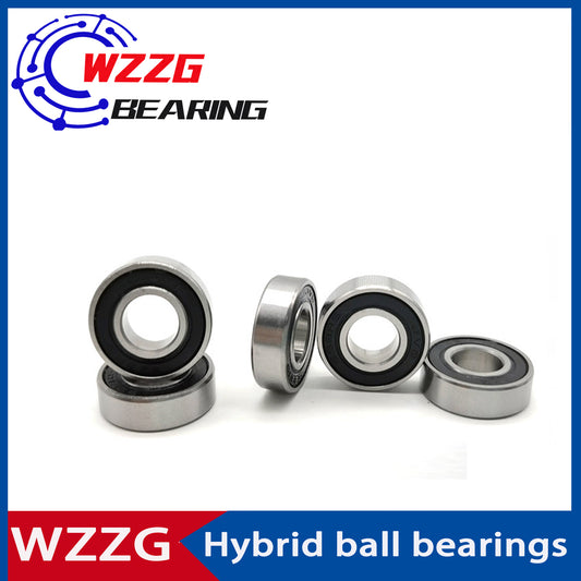 WZZG 2PC/lot 699-2RS hybrid ceramic ball bearings 9*20*6mm bicycle pedal bearings