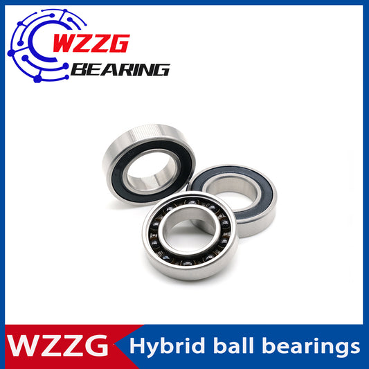 WZZG 6902 Hybrid Ceramic Bearing 15*28*7 mm ABEC-1 ( 1 PC ) Bicycle Bottom Brackets & Spares 6902RS Si3N4 Ball Bearings