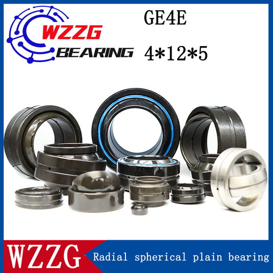 WZZG 20pcs/lot Joint Bearings GE Series Spherical Plain Radical Bearings GE4E Size 4*12*5mm