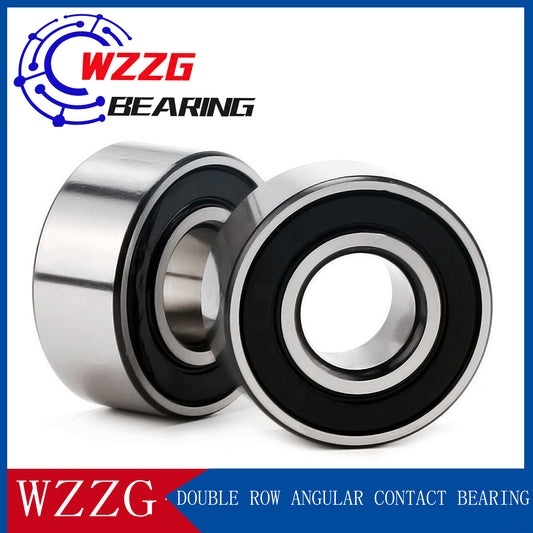 WZZG 3908- 2RS (2pcs/lot)High quality double row angular contact ball bearings 40*62*16 mm