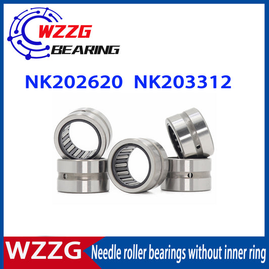WZZG 4pcs needle roller bearings NK202620 NK203312 size 20*26*20mm 20*33*12mm