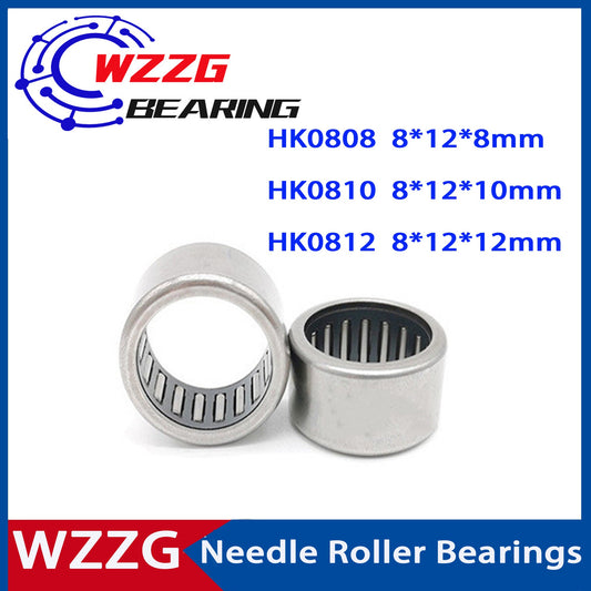 WZZG HK0808 HK0810 HK0812 HK081408 HK081410 HK081412 HK081510 HK081515 Drawn cup cage needle roller bearings