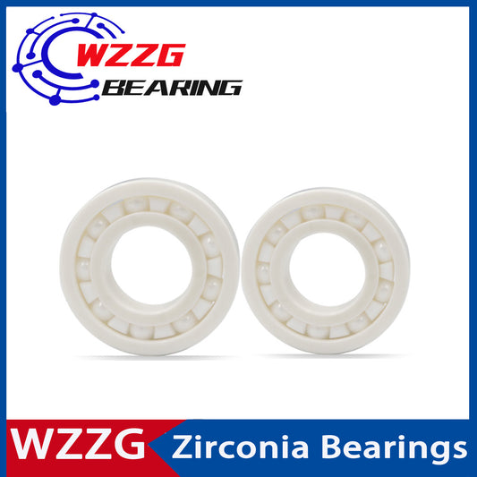 WZZG 6902 Full Ceramic Bearing ZrO2 2PC 15*28*7 mm Ceramic ball bearing slide 6902CE 6902CE-2RS