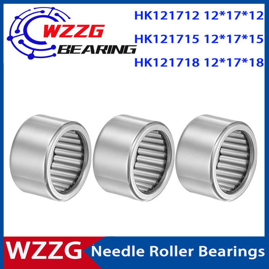 WZZG HK121712 HK121715 HK121718  HK121812 HK121816 HK121912 20pcs/lot Drawn cup cage needle roller bearings