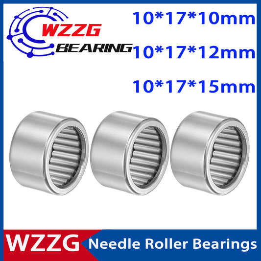 WZZG HK101710 HK101712 HK101715 20pcs/lot Drawn cup cage needle roller bearings