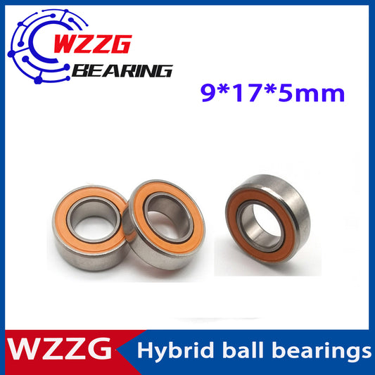 WZZG S689-2RS 4pcs/lot stainless steel hybrid ceramic bearings ABEC-7 9X17X5 high-end fishing gear bearing fishing reel