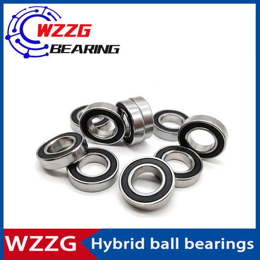 WZZG 2PC S6902 bicycle hub bearing 15*28*7 high-speed maintenance-free stainless steel ceramic bearing