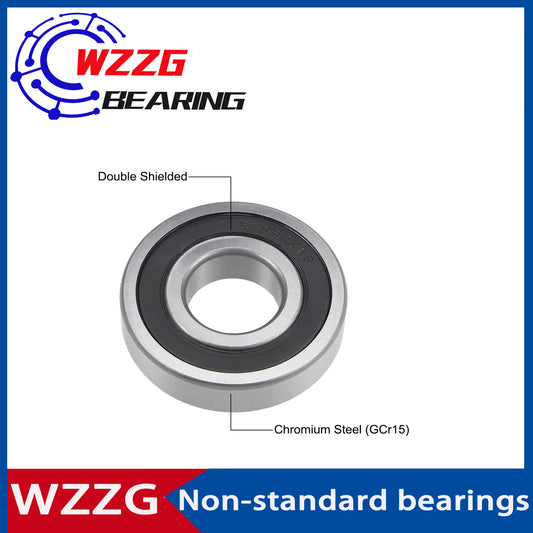 WZZG 2PCS High quality Non-standard bearing 6306/31.75-2RS 31.75*72*19mm deep groove ball bearing
