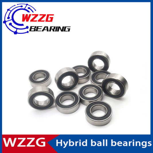 WZZG 4PC S689 stainless steel hybrid ceramic bearing 9*17*5mm kiln fan bearing seal cover 2RS