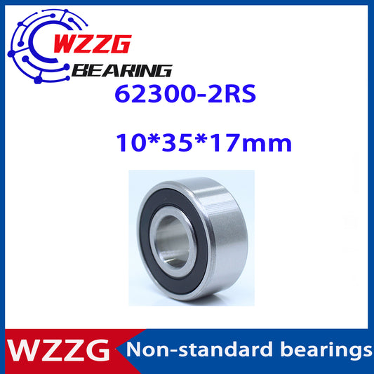 WZZG 62300-2RS Non-standard 103517 Ball Bearings 10*35*17 mm ( 4 Pcs ) Bearing