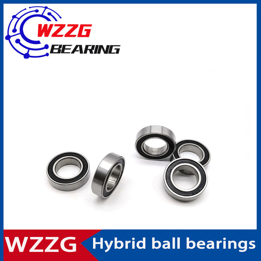 WZZG 2PC/lot 15267-2RS non-standard bicycle hub bearing 15*26*7mm hybrid ceramic ball bearing