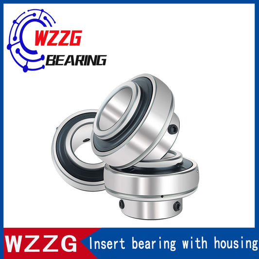 WZZG UC203 High Temperature 600 ° 17*40*27.4mm Outer Spherical Bearing High Speed Low Noise Long Life Bearing