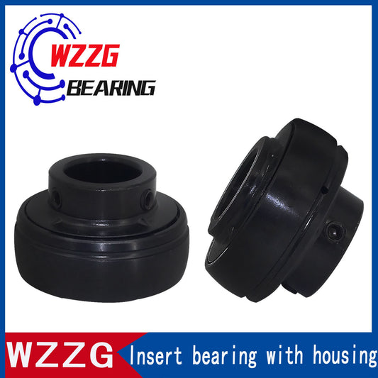 WZZG UC306 High Temperature 600 ° 30*72*43 mm Outer Spherical Bearing High Speed Low Noise Long Life Bearing