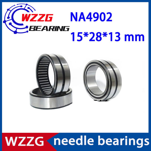 WZZG NA4902 (10pcs/lot) needle roller bearing high quality bearing with inner ring size 15*28*13 mm