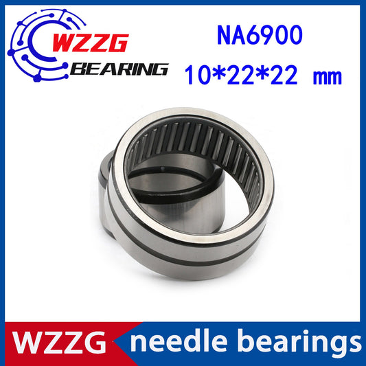 WZZG NA6900 (4pcs/lot) needle roller bearing high quality bearing with inner ring size 10*22*22 mm