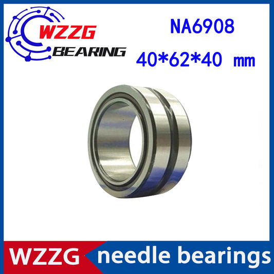 WZZG NA6908 (1 PC) needle roller bearings high quality bearing with inner ring size 40*62*40 mm