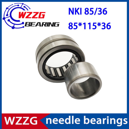 WZZG NKI 85/36 bearing size 85*115*36 (1 PC ) solid ring needle roller bearing with inner ring