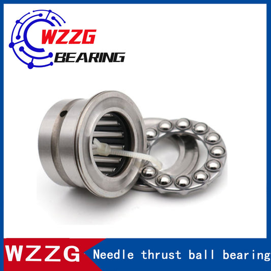 WZZG NKX12 NKX12Z composite bearing 12*21*23 mm (2 PCS) radial needle thrust ball bearing mechanical bearing