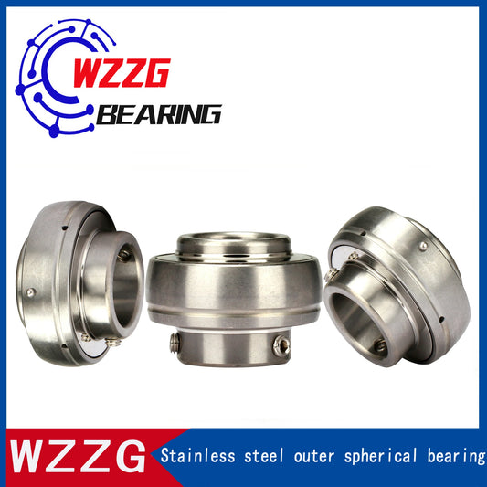 WZZG SSB205 stainless steel pillow ball bearing 25*52*27 mm high-quality outer spherical bearing