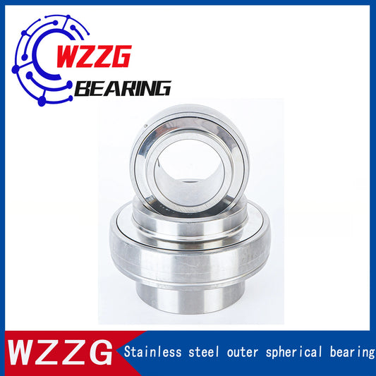 WZZG SUC212  SSUC212 Stainless steel outer spherical bearing 60*110*65.1 mm High quality mechanical bearings
