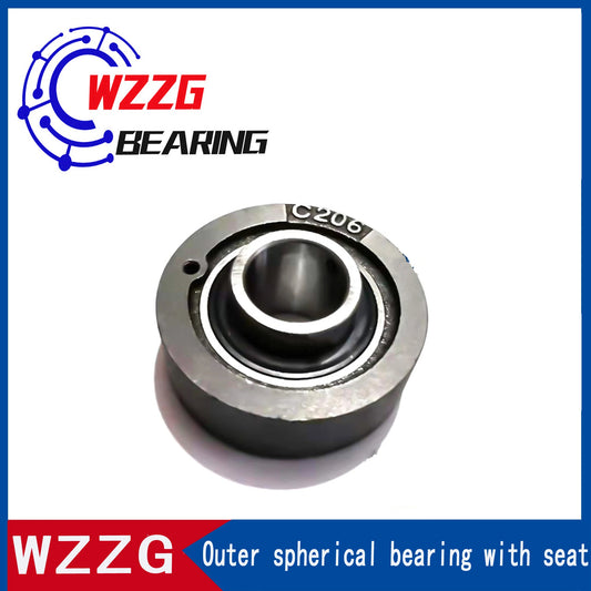 WZZG UCC308 High Quality Ring Seat Bearing with Outer Ball Surface Seat
