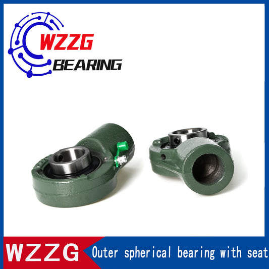 WZZG UCHA214 Suspended outer spherical bearing with seat High quality bearings