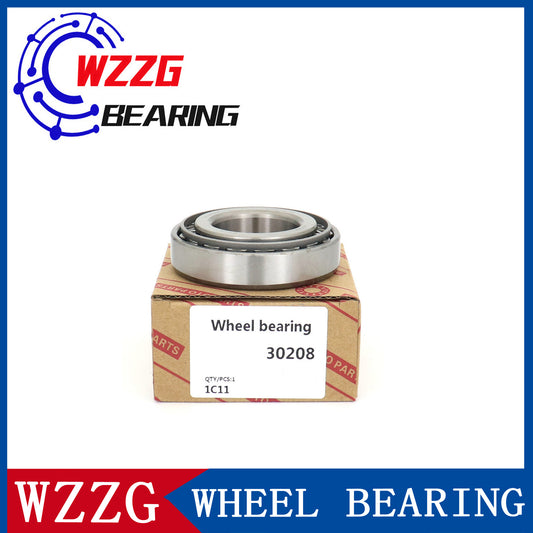 WZZG Car tapered bearing 30208 suitable for Mitsubishi/Nissan/Mazda/Suzuki
