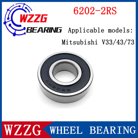 WZZG Automobile wheel bearing 6202-2RS is suitable for Mitsubishi V33/43/73