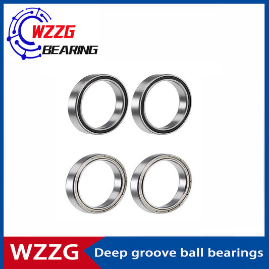 WZZG S6702-ZZ 2RS (10 pieces/lot)440C stainless steel thin wall high-quality bearings 15*21*4 mm deep groove ball bearings