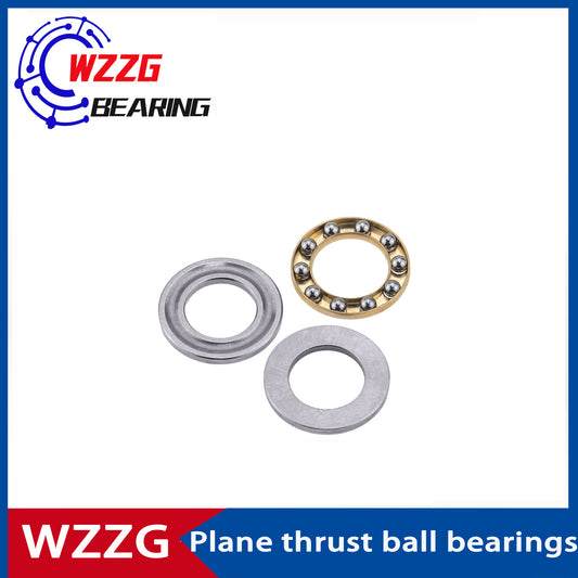 WZZG F6-11M F6-12M F6-14M(20pcs/lot) Mini 3-in-1 Plane Axial Ball Bearings 6*11*4.5mm 6*12*4.5mm  6*14*5mm High quality bearings