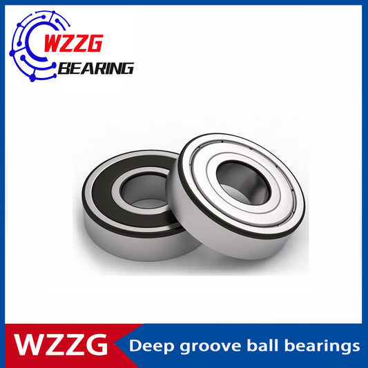 WZZG Deep groove ball bearing 6015-ZZ 2RS (2pcs/lot) 75*115*20 mm double seal high quality bearings