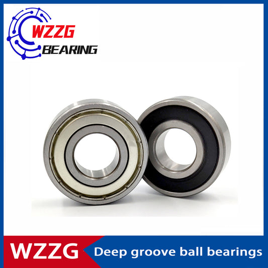 WZZG Deep groove ball bearing 6207-ZZ 2RS (4pcs/lot) 35*72*17 mm double seal high quality bearings